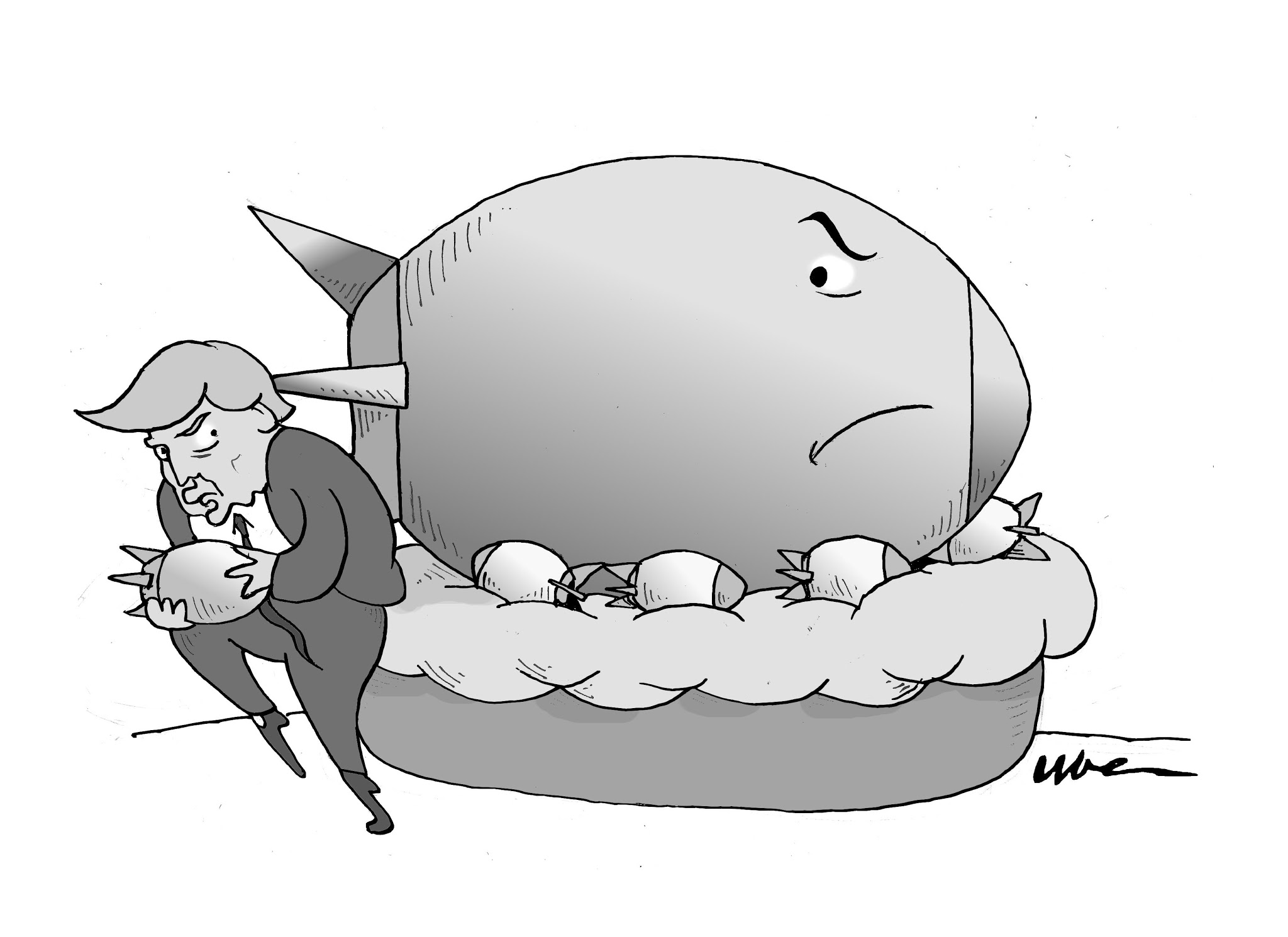 Trump: una "nidiata" di nuove bombe